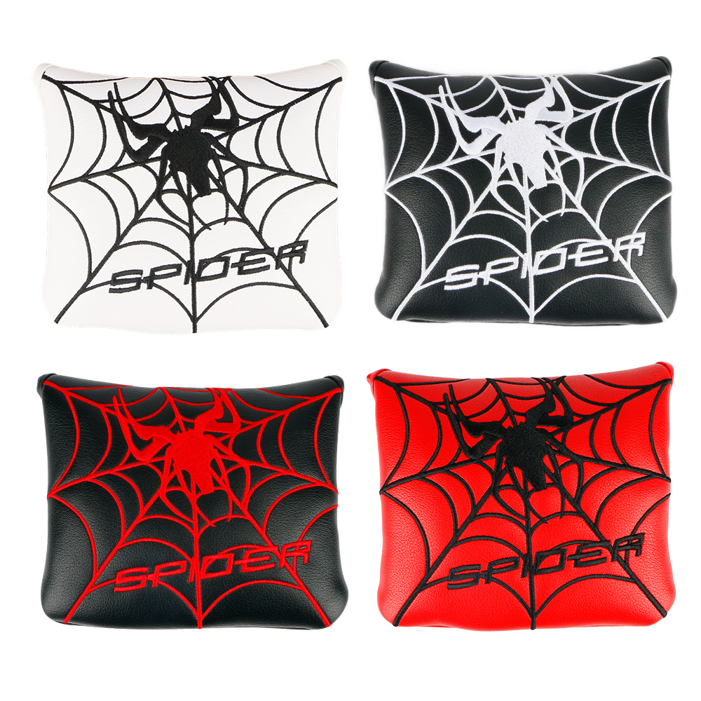 Badminton Club - Spider Design Golf Mallet Putter Headcover,