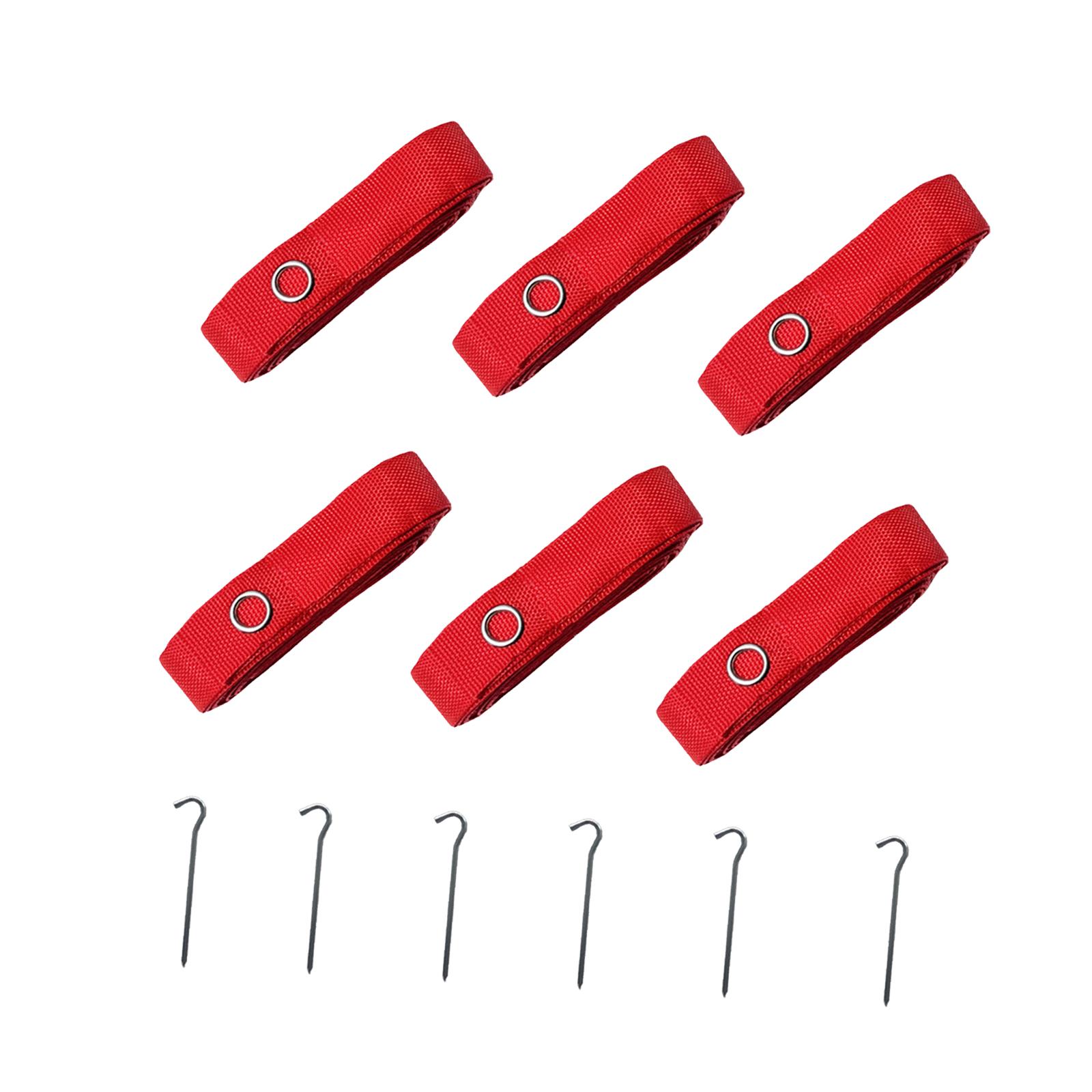 Badminton Single - 6Pcs Beach Volleyball Lines Borderline Field