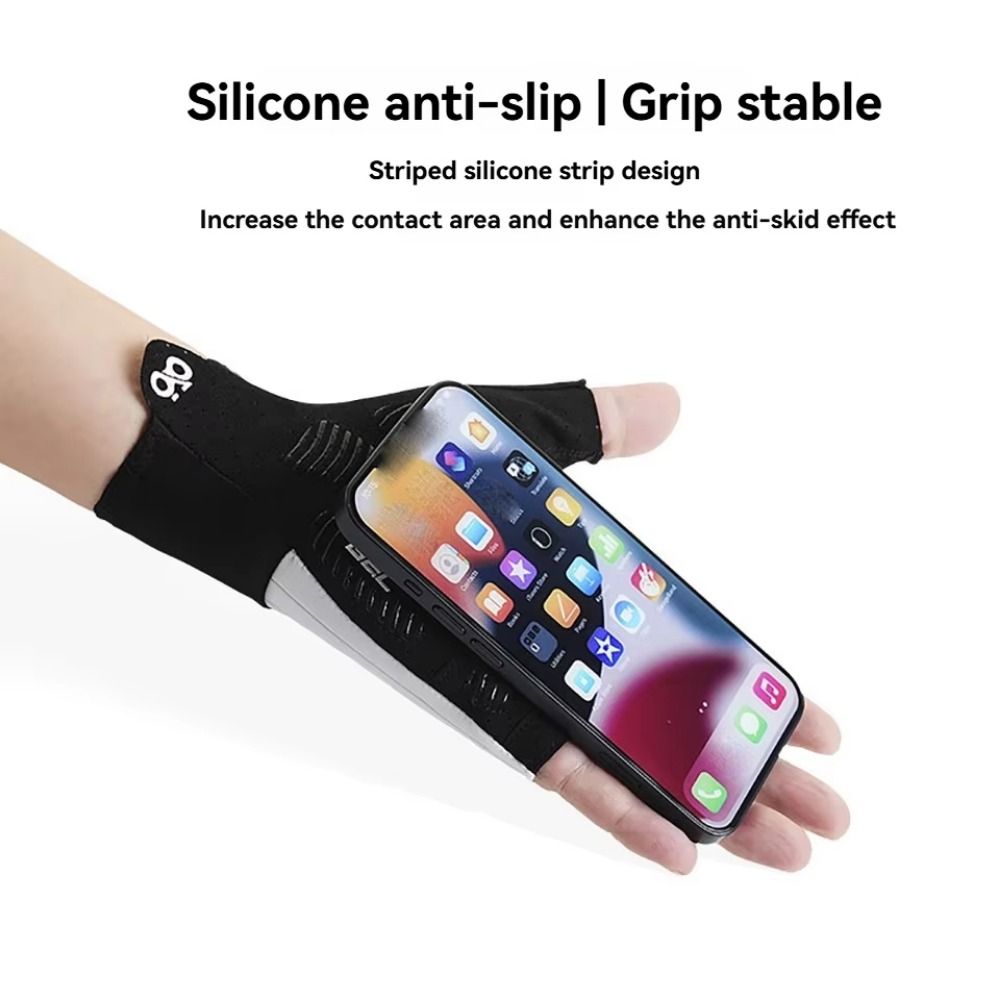 Wristband Pair Sweat - 1 Pair Breathable Cycling Gloves Anti-Slip