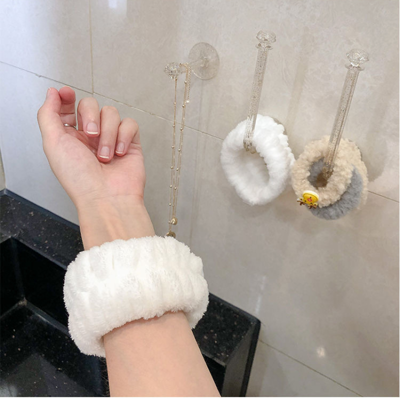 Wristband Pair Sweat - Fashion 2pcs One Pair Wash Face