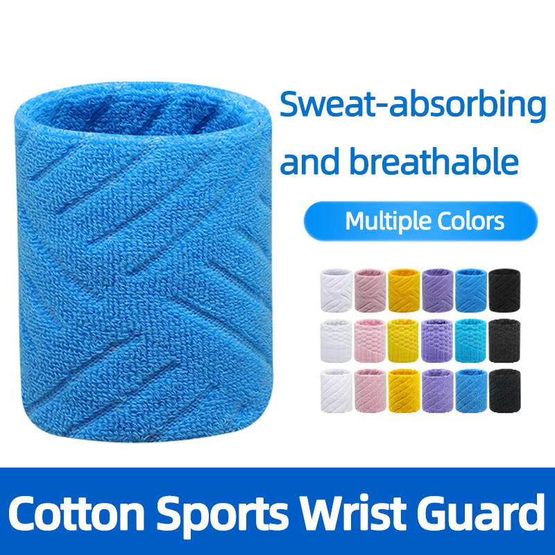 1 Pairs Cotton Elastic Wristba - Wristband Pair Sweat avaliação e preço