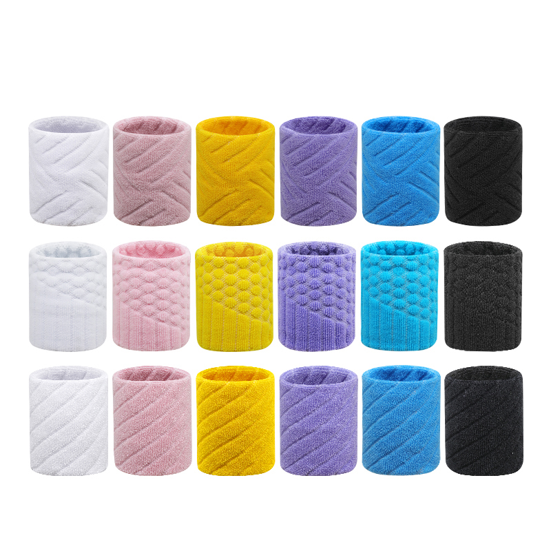 1 Pairs Cotton Elastic Wristba - Wristband Pair Sweat avaliação e preço