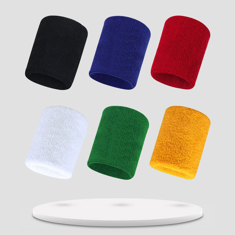 1 Pair Cotton Elastic Wristban - Wristband Pair Sweat avaliação e preço