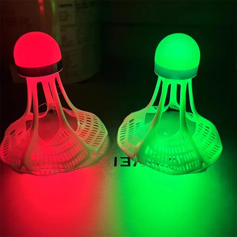 Glow-In-The-Dark Windproof Bad - Badminton Nylon Shuttlecock avaliação e preço