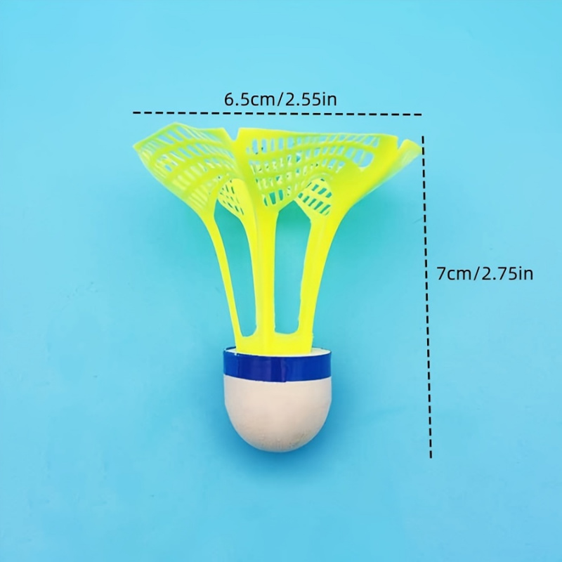 10pcs Wind-Resistant Badminton - Badminton Nylon Shuttlecock avaliação e preço