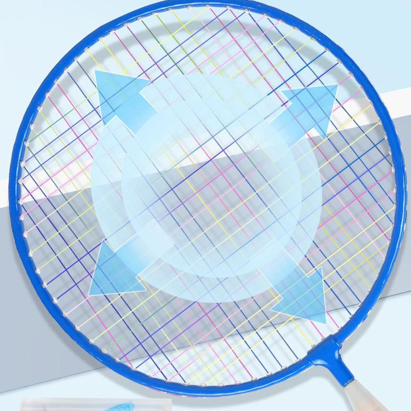 Kids Badminton Rackets Set Bad - Badminton Nylon Shuttlecock avaliação e preço
