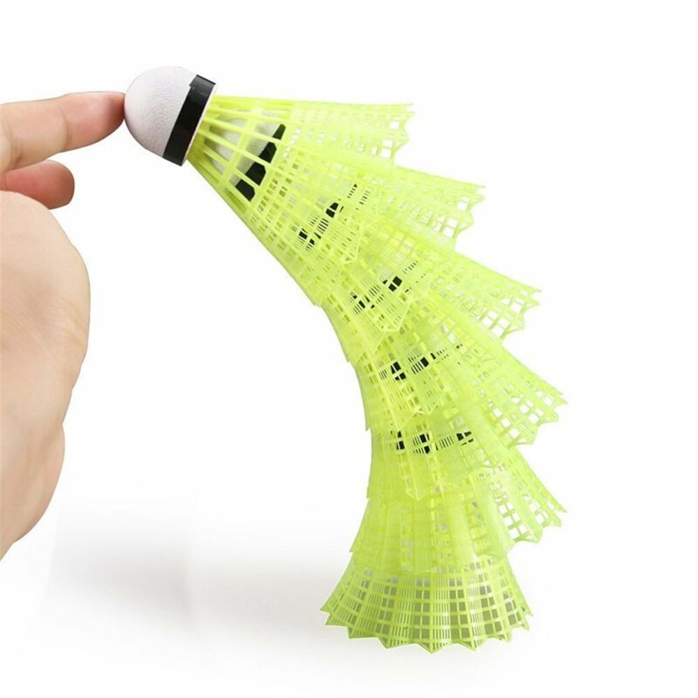 6/12PCS Green Badminton Balls  - Badminton Nylon Shuttlecock avaliação e preço