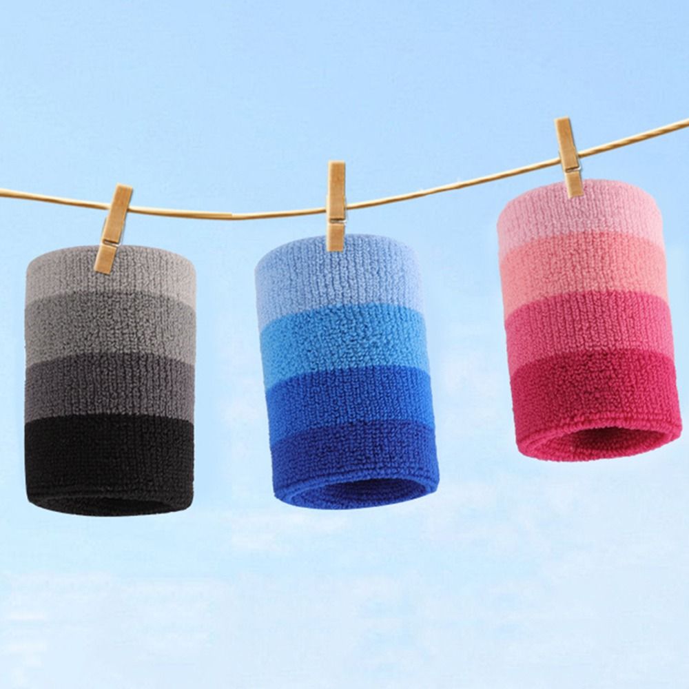 2pcs/pair Colorful Tennis Wris - Wristband Pair Sweat avaliação e preço