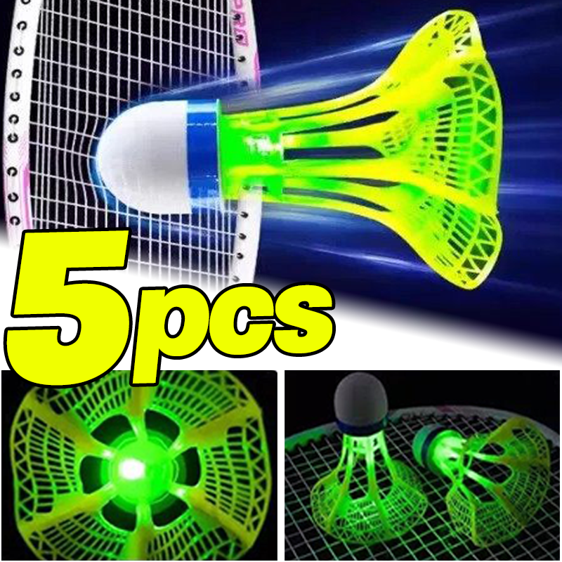 Windproof Luminous Badminton S - Badminton Nylon Shuttlecock avaliação e preço