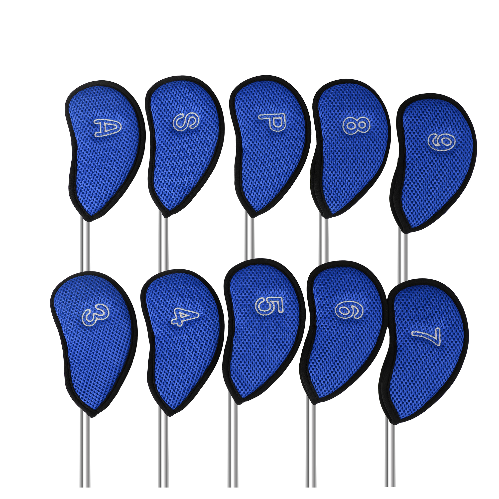 10 Pieces / Set. Golf Iron Hea - Badminton Club avaliação e preço