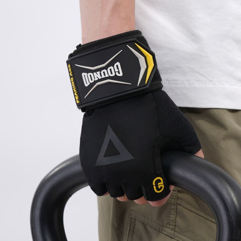 1 Pair Breathable Cycling Glov - Wristband Pair Sweat avaliação e preço