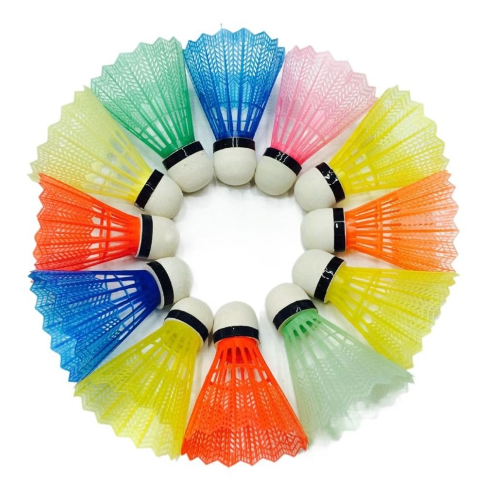 6/12PCS Windproof Badminton Mu - Badminton Nylon Shuttlecock avaliação e preço