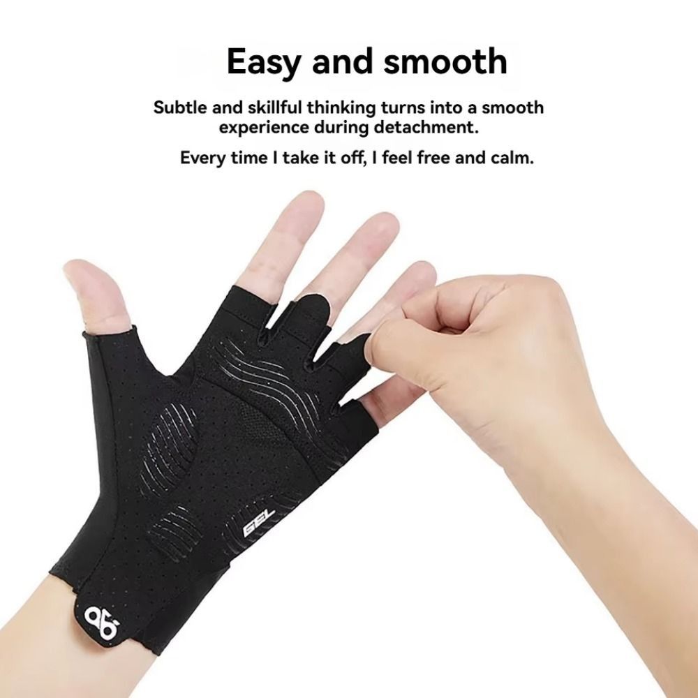 1 Pair Breathable Cycling Glov - Wristband Pair Sweat avaliação e preço