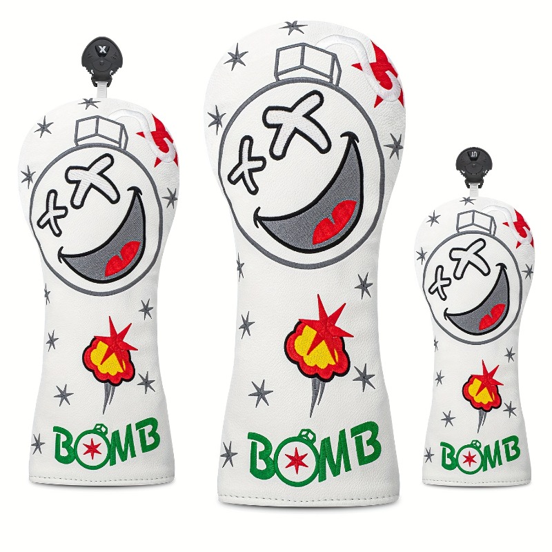 Golf Club Head Cover - White,  - Badminton Club avaliação e preço