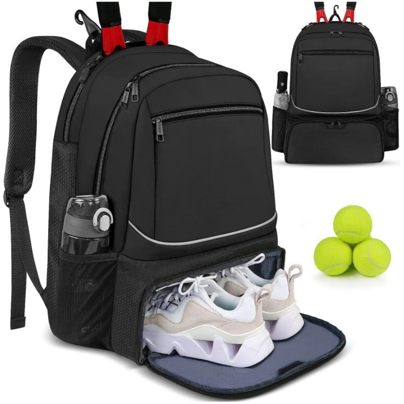 Large Capacity Tennis Backpack - Badminton Player avaliação e preço