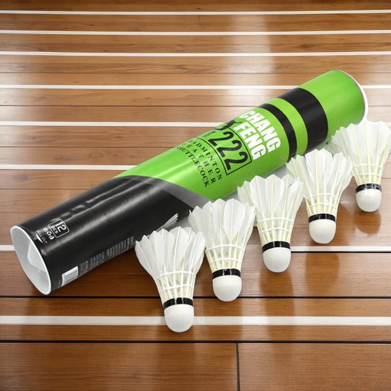 12PC Durable Badminton Shuttle - Badminton Nylon Shuttlecock avaliação e preço