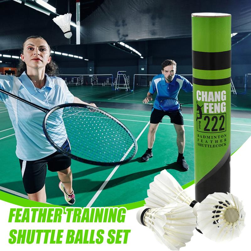 12PC Durable Badminton Shuttle - Badminton Nylon Shuttlecock avaliação e preço
