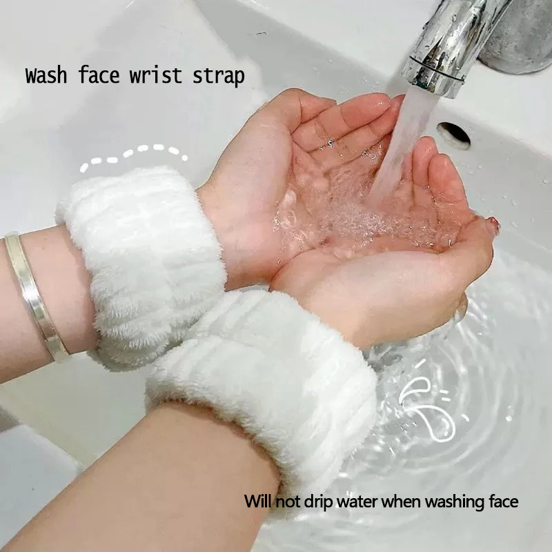 2Pcs One Pair Wash Face Wrist  - Wristband Pair Sweat avaliação e preço