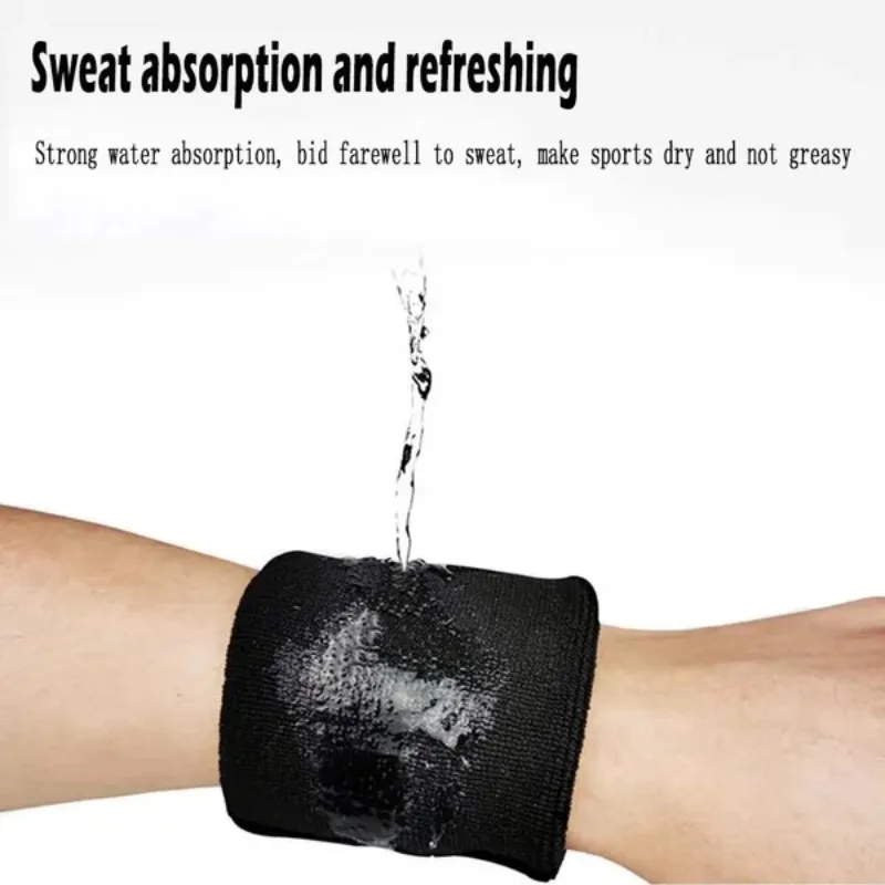 Solid Color Wristband Sports A - Wristband Pair Sweat avaliação e preço