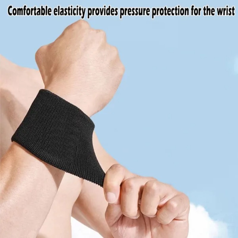 Solid Color Wristband Sports A - Wristband Pair Sweat avaliação e preço