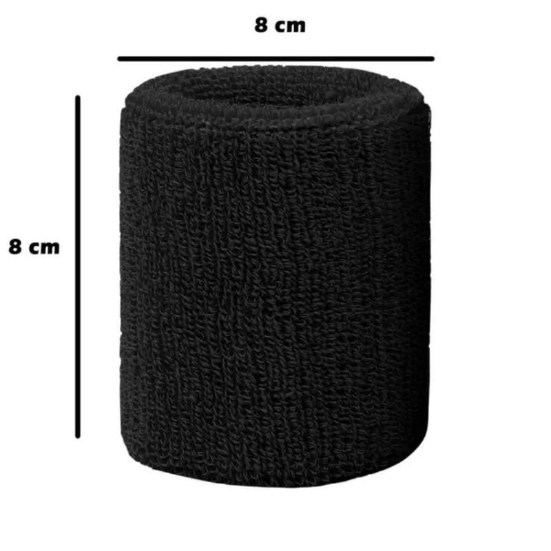 Solid Color Wristband Sports A - Wristband Pair Sweat avaliação e preço