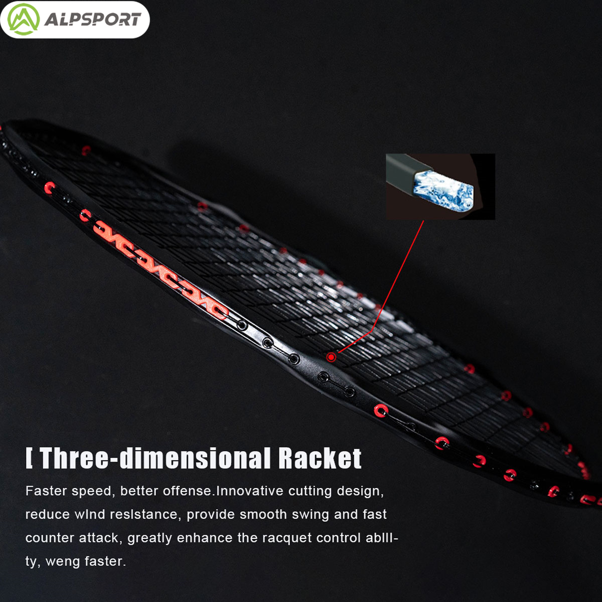 Alpsport MH-V5 5U 75g Wave Leg - Badminton Nylon Shuttlecock avaliação e preço