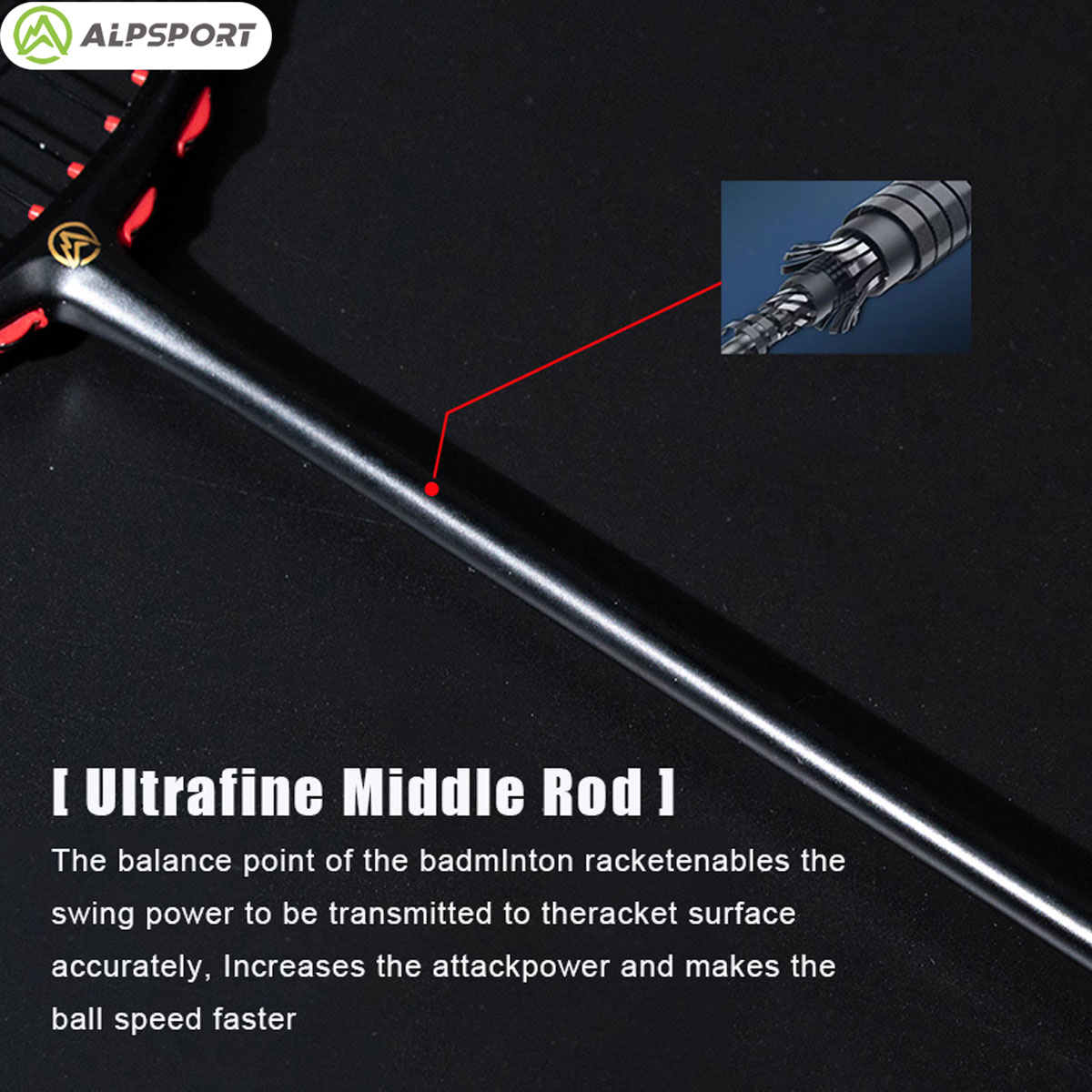Alpsport MH-V5 5U 75g Wave Leg - Badminton Nylon Shuttlecock avaliação e preço