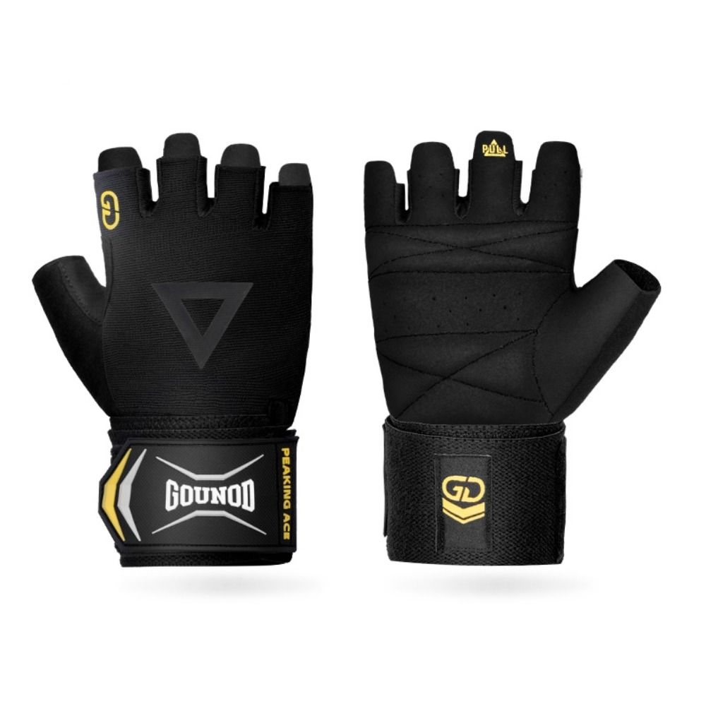 1 Pair Breathable Cycling Glov - Wristband Pair Sweat avaliação e preço