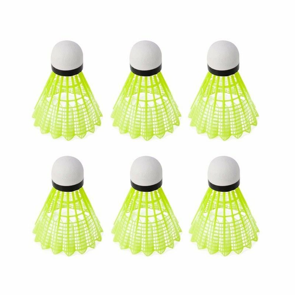 3/6/12Pcs Outdoor Sports Stabl - Badminton Nylon Shuttlecock avaliação e preço