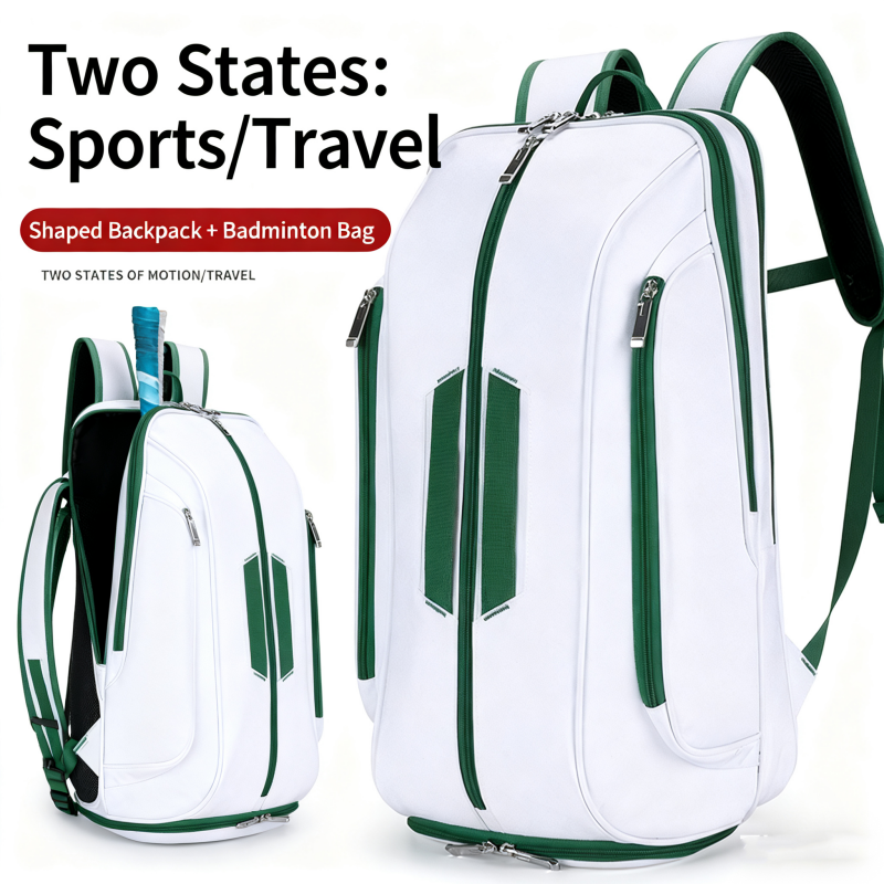 Tennis Backpack For Sport Conv - Badminton Player avaliação e preço