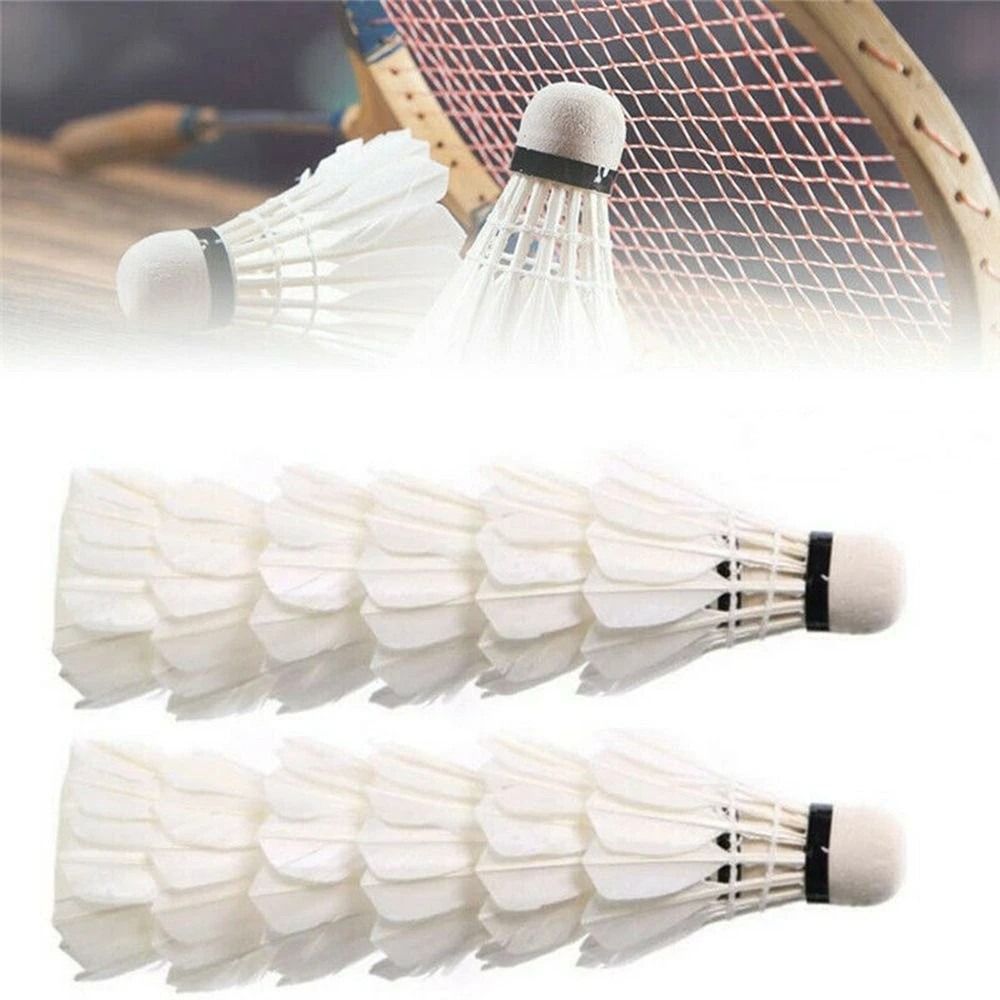 3/6/12Pcs Professional Badmint - Badminton Nylon Shuttlecock avaliação e preço