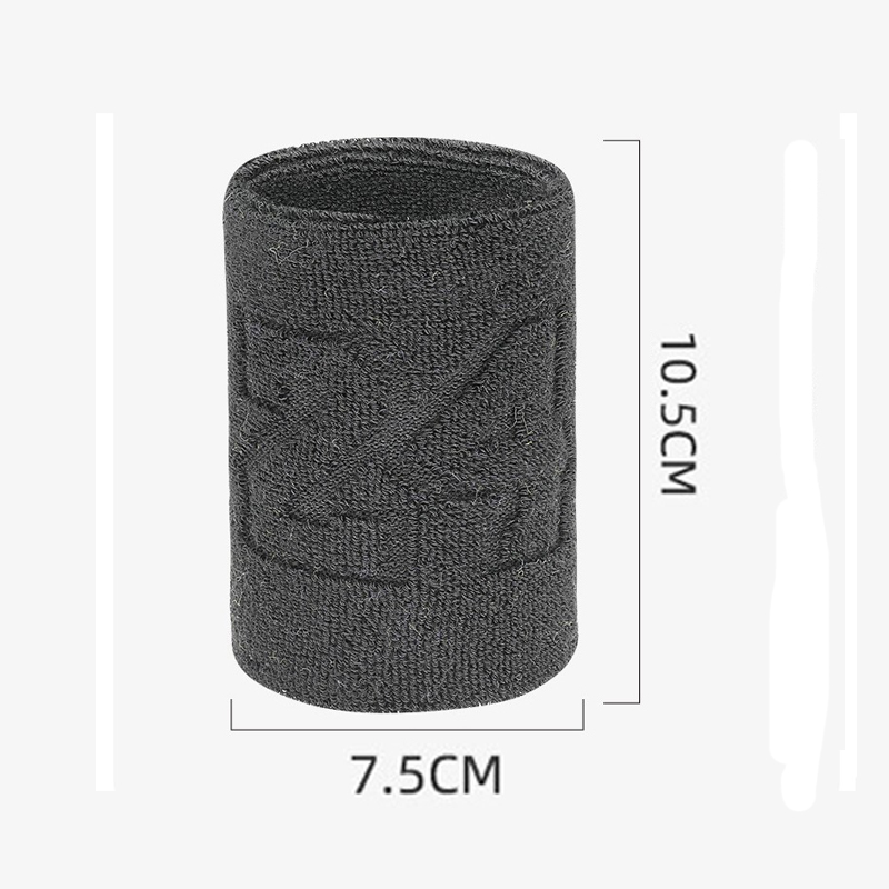1 Pair Cotton Elastic Wristban - Wristband Pair Sweat avaliação e preço