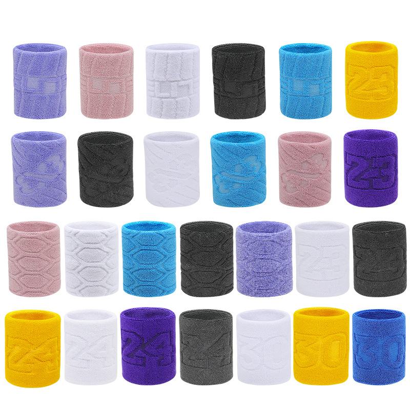 1 Pair Cotton Elastic Wristban - Wristband Pair Sweat avaliação e preço