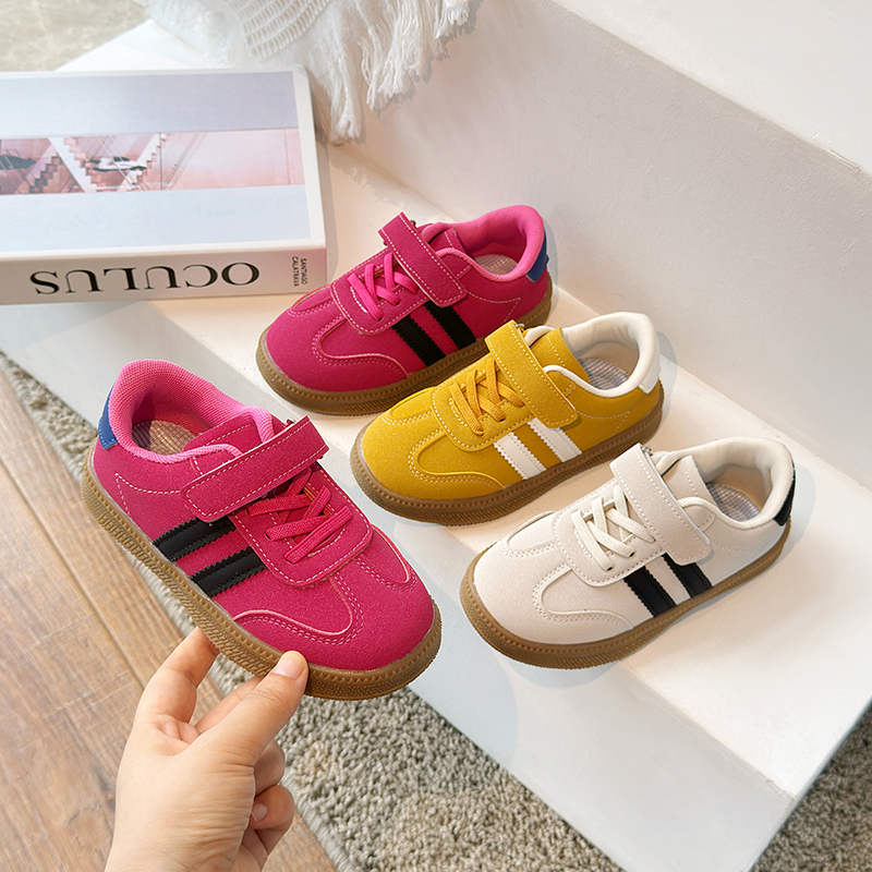 PU Leather Sneakers For Childr - Badminton Junior avaliação e preço