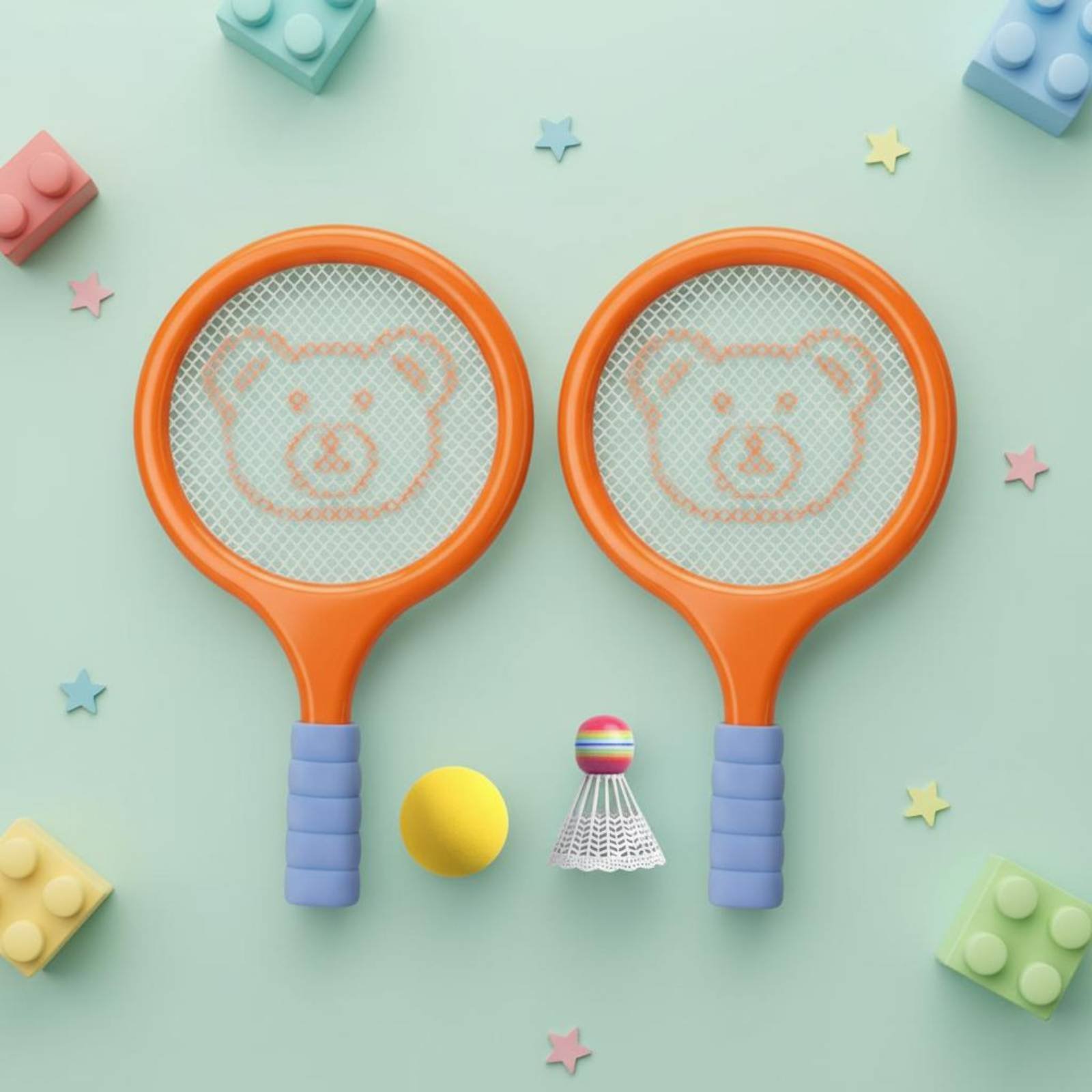Parent Child Play Racket Set M - Badminton Junior avaliação e preço