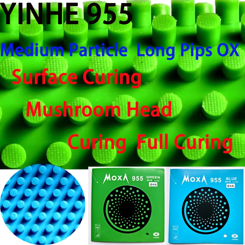 YINHE 955 Table Tennis Rubber  - Badminton Single avaliação e preço